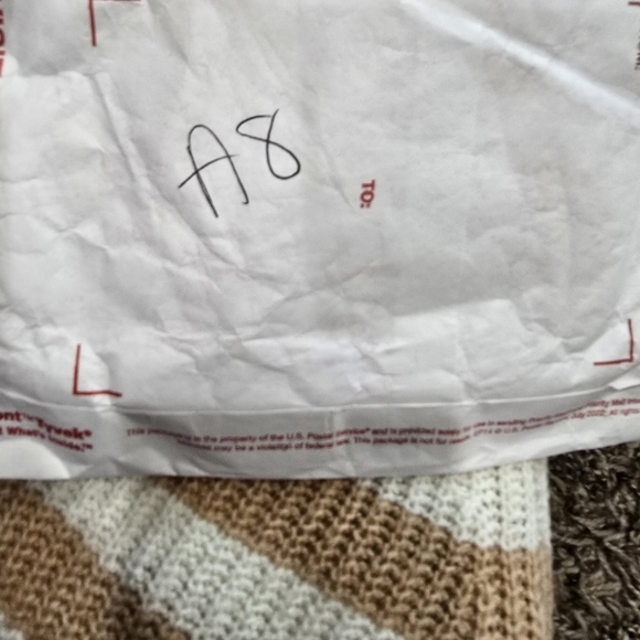 American Eagle NWT Sweater Womens XS Brown Striped Long Sleeve Casual - Picture 6 of 6